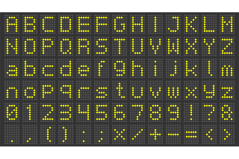 led-display-font-digital-scoreboard-alphabet-electronic-sign-numbers