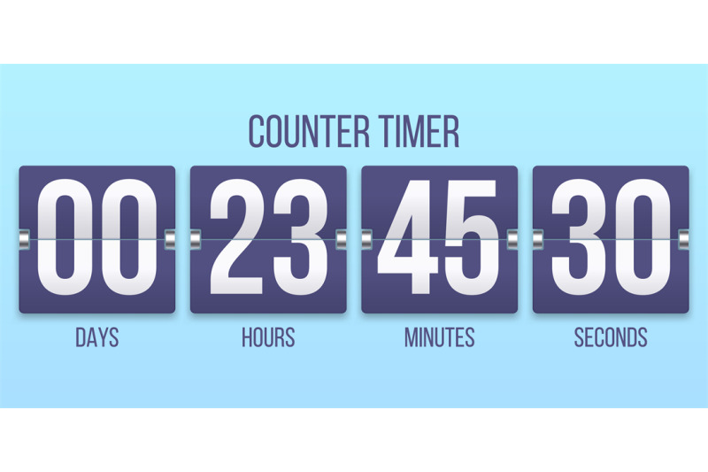 flip-clock-timer-countdown-counter-days-counting-hours-and-minutes-n