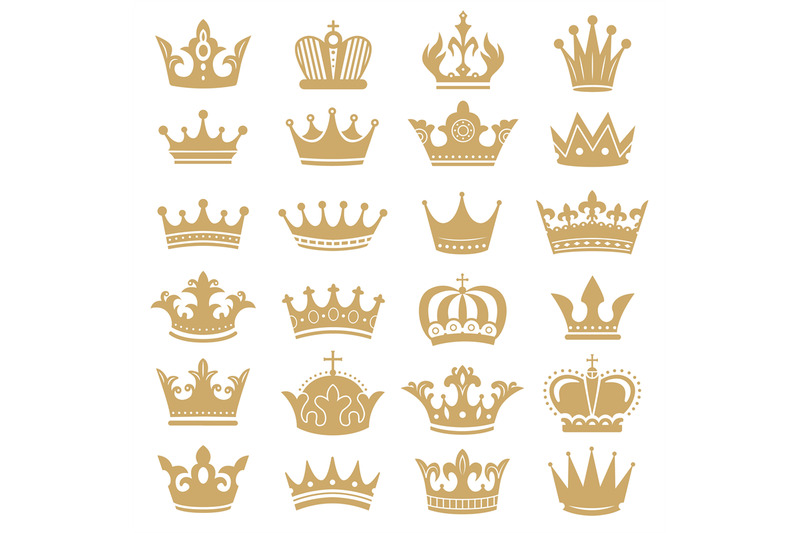gold-crown-silhouette-royal-crowns-coronation-king-and-luxury-queen