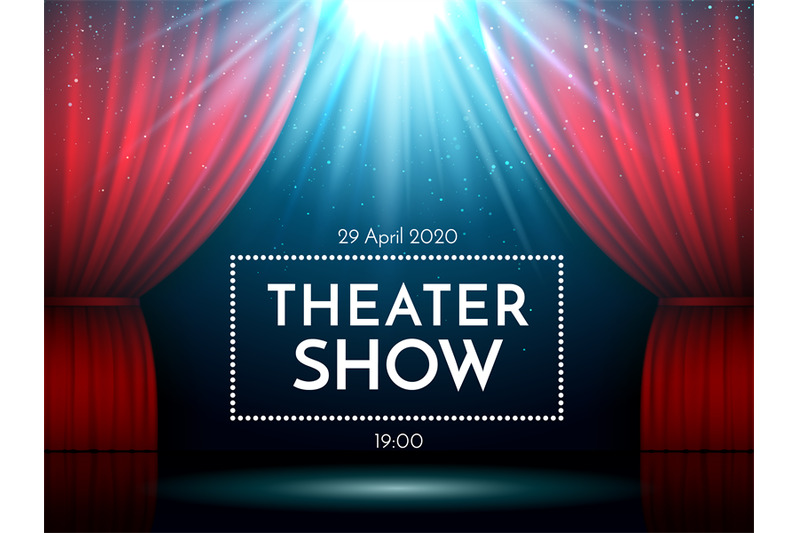 open-red-curtains-on-stage-illuminated-by-spotlight-dramatic-theater
