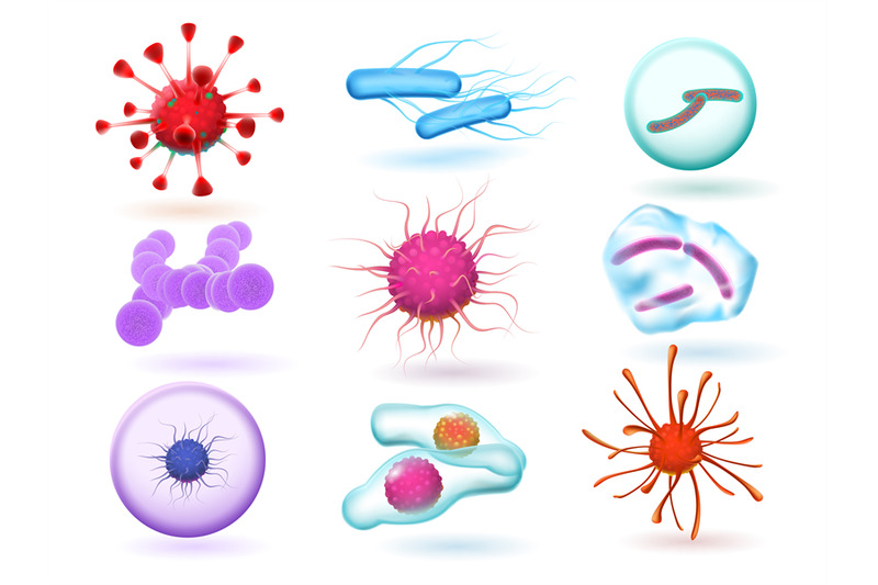 realistic-3d-microbiology-bacteria-various-virus-nature-microorganis
