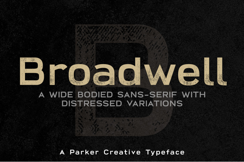 broadwell-strong-distressed-font