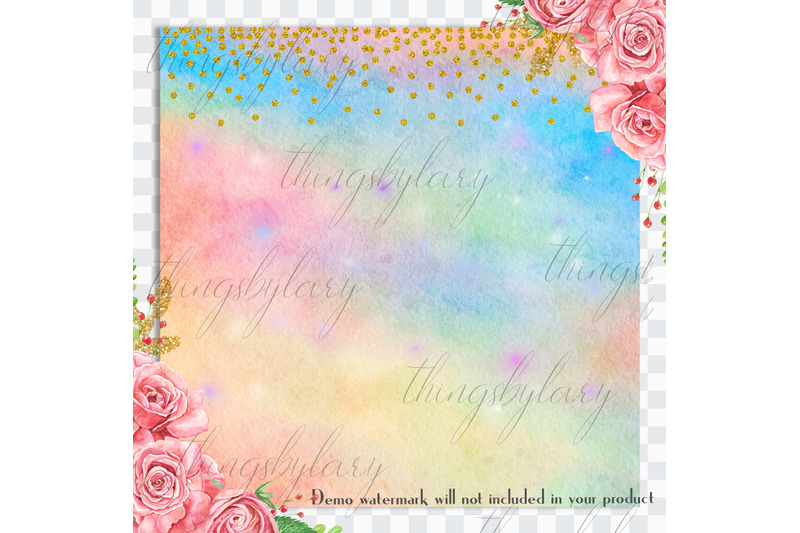 16-colorful-fairy-tale-rainbow-watercolor-digital-papers