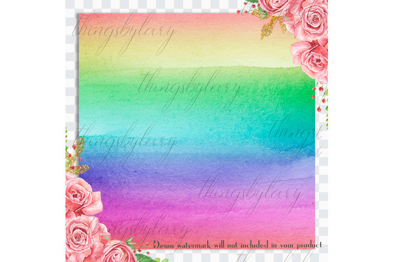 16-colorful-fairy-tale-rainbow-watercolor-digital-papers