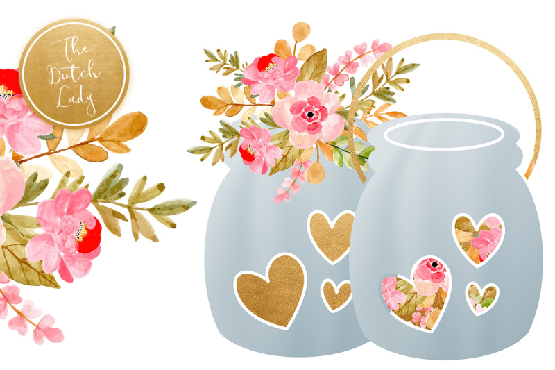 wedding-day-amp-marriage-clipart-set