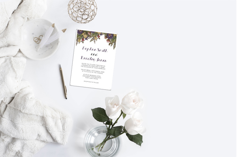 floral-wedding-invitation