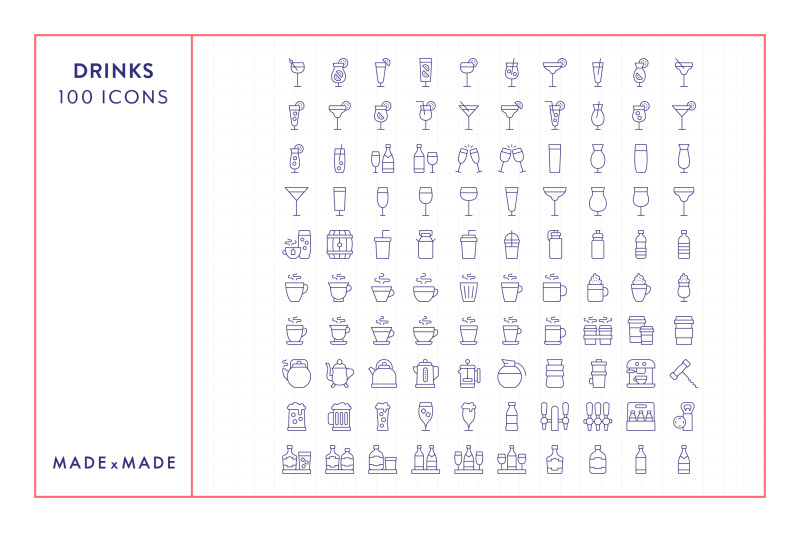 line-icons-drinks