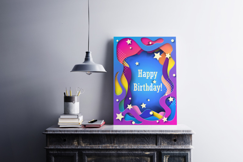 happy-birthday-paper-art-card-vector-illustration-for-kids