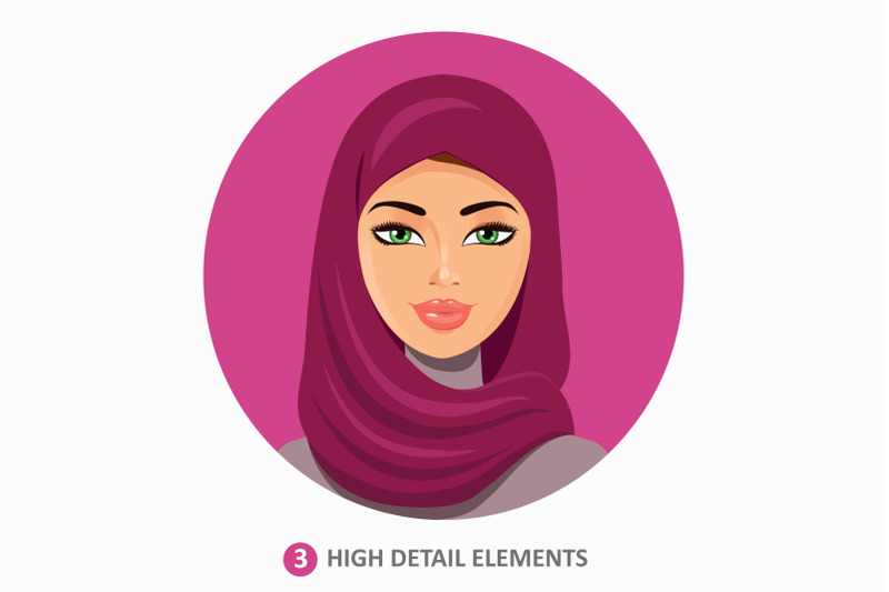 arab-women-avatars-middle-eastern-avatar-faces