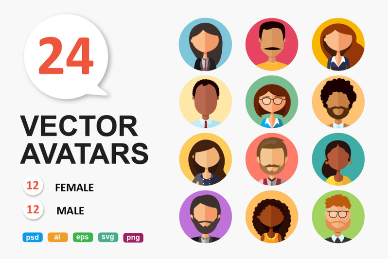 avatars-cartoon-people-vector-business