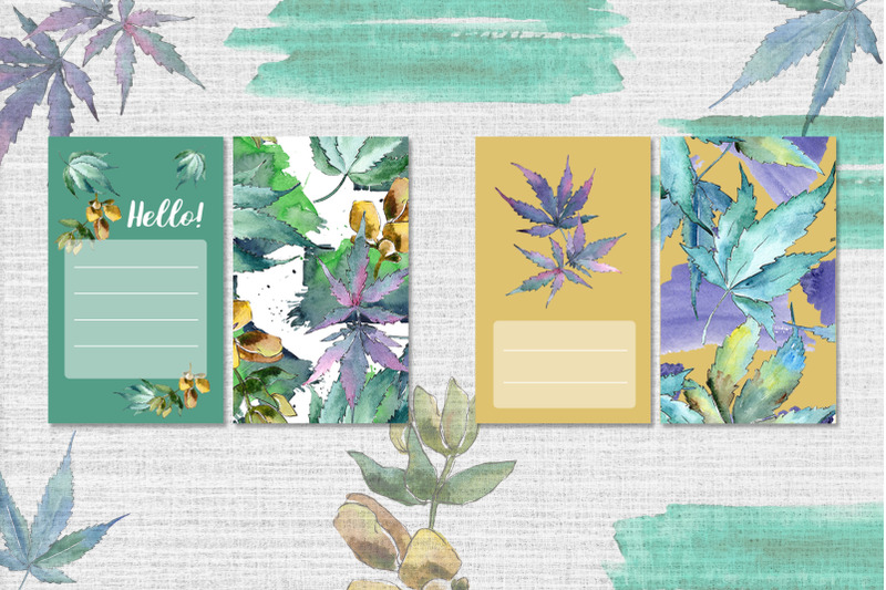 watercolor-cannabis-png-leaves-set-commercial-use-personal-use