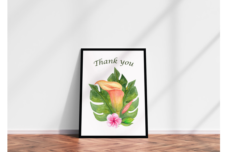 watercolor-clipart-tropical-flowers