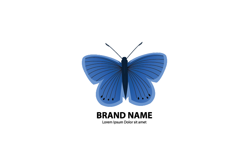 butterfly-logo-template