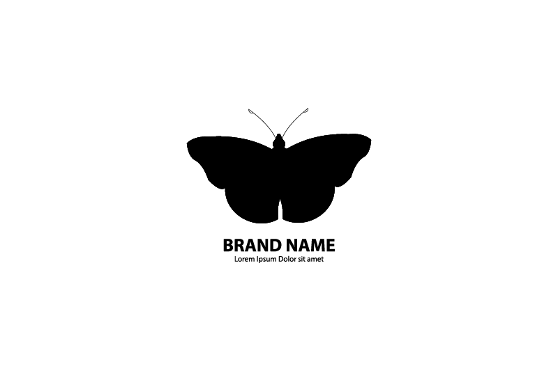 butterfly-logo-template