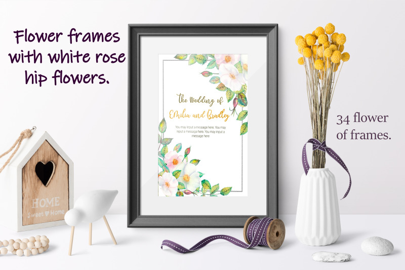 flower-frames-with-white-rose-hip-flowers-watercolor