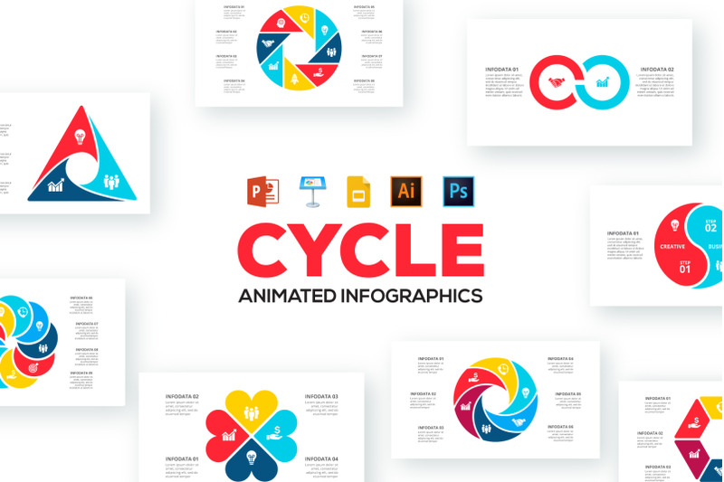 cycle-animated-infographics
