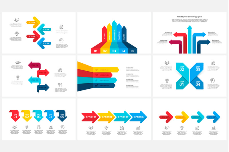 arrows-animated-infographics