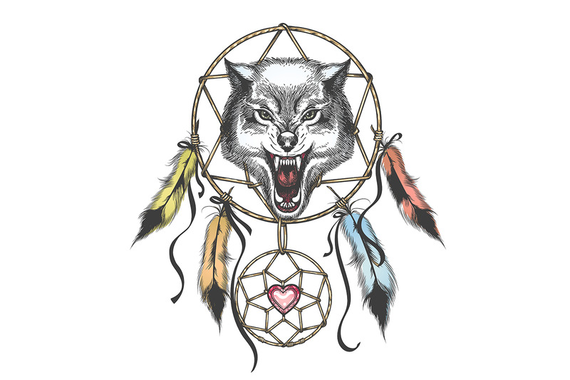 wolf-head-native-americans-totem-symbol