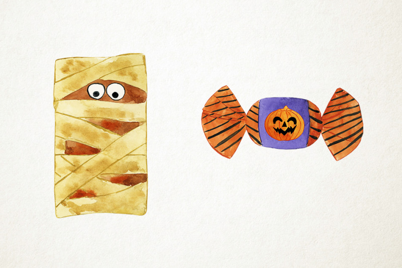 watercolor-halloween-candy-clipart-halloween-sweets-clipart-trick-or