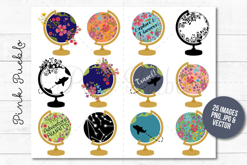 vintage-globe-clipart-and-vectors