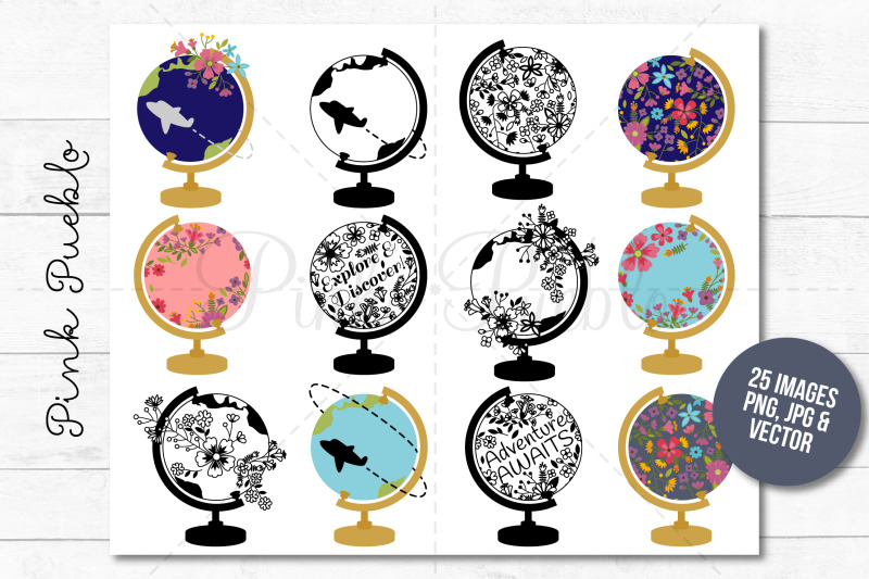 vintage-globe-clipart-and-vectors