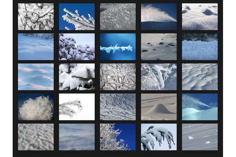 200-high-quality-winter-snow-60-png-digital-photoshop-overlays