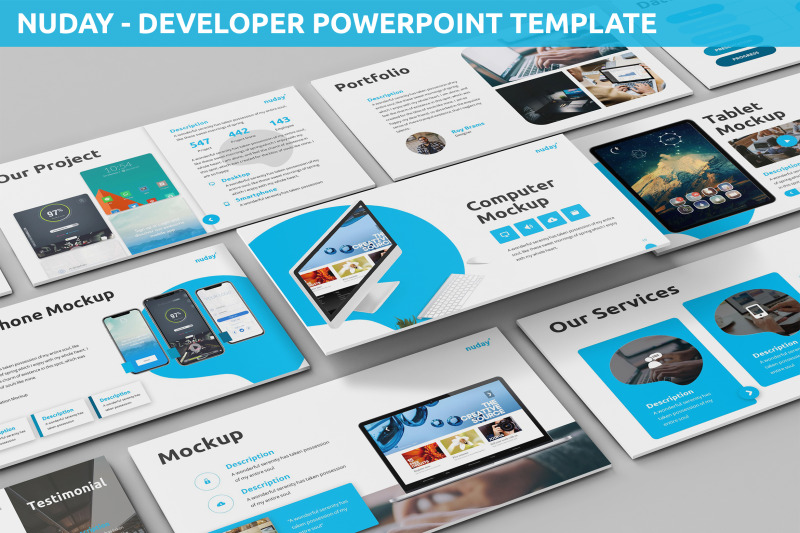 nuday-developer-powerpoint-template