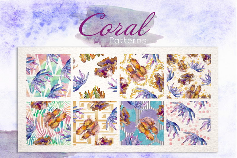 watercolor-sea-corals-png-set