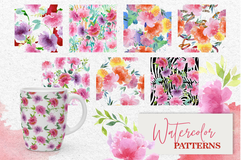 watercolor-pink-peonies-png-collection