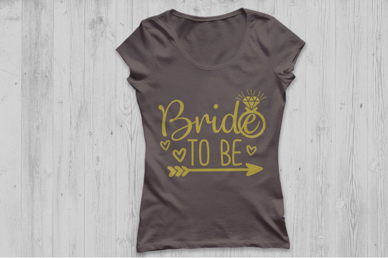 Bride To Be Svg, Wedding Svg, Bride Svg, Engagement Svg. By