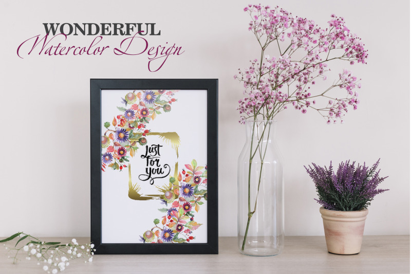 watercolor-nbsp-bouquet-with-asters-and-wildflowers-png