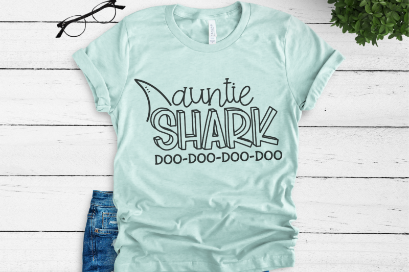 Free Free 180 Auntie Shark Svg SVG PNG EPS DXF File