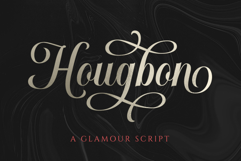hougbon-a-glamour-script