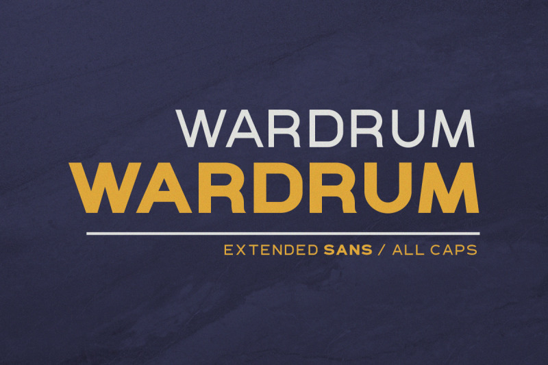 wardrum-expanded-sans