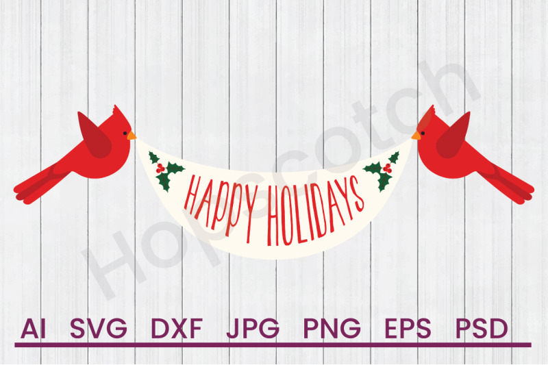 happy-holidays-svg-file-dxf-file