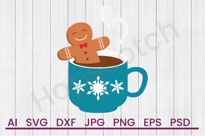gingerbread-hot-chocolate-svg-file-dxf-file