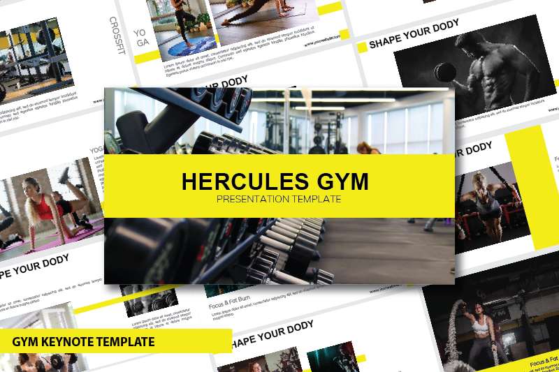 gym-keynote-templates