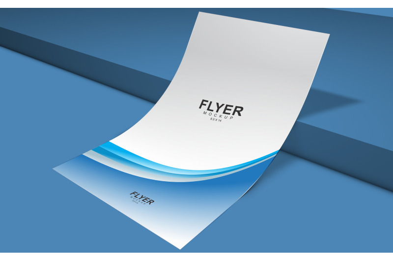 Free Flyer Mockup (PSD Mockups)