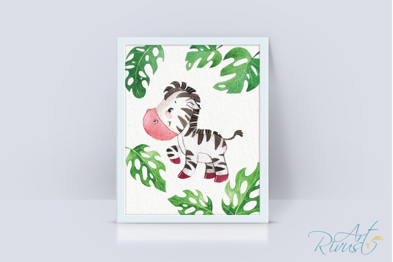 printable-nursery-art-safari-animals-cute-african-wild-animal-wall