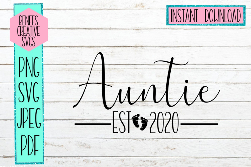 auntie-est-2020-new-aunt-svg-svg-cut-file