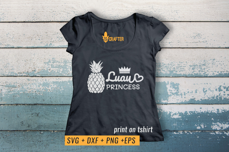 luau-princess-with-pineapple-summer-beach-svg