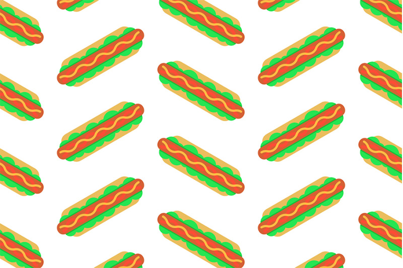 seamless-pattern-with-hot-dog