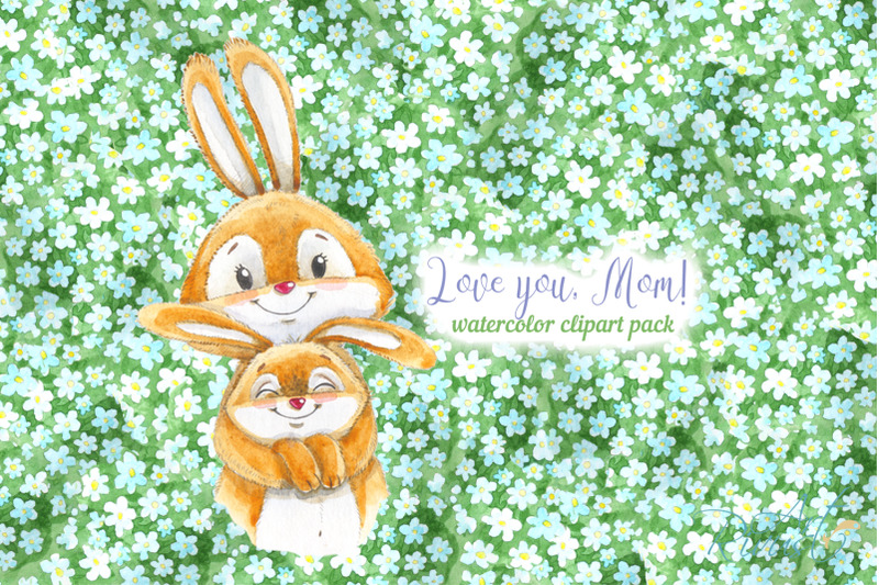 bunny-and-mom-mothers-day-watercolor-clipart
