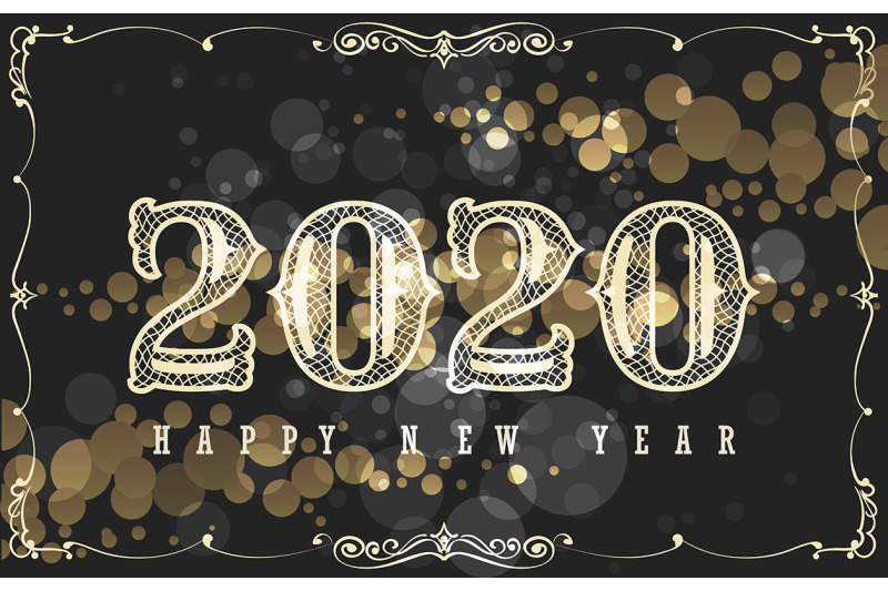happy-new-2020-year-design-in-vintage-style