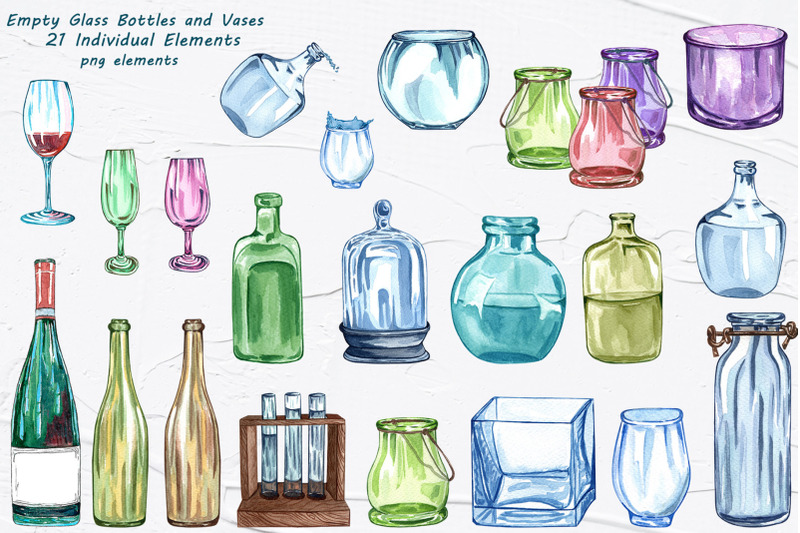 glass-watercolor-clipart