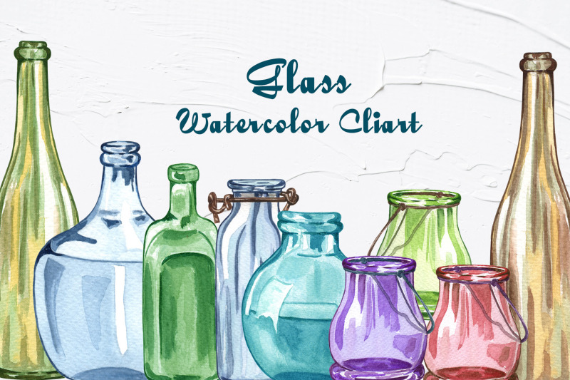 glass-watercolor-clipart