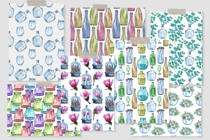 glass-watercolor-clipart