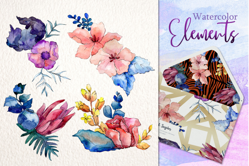 watercolor-flower-bouquet-png-set