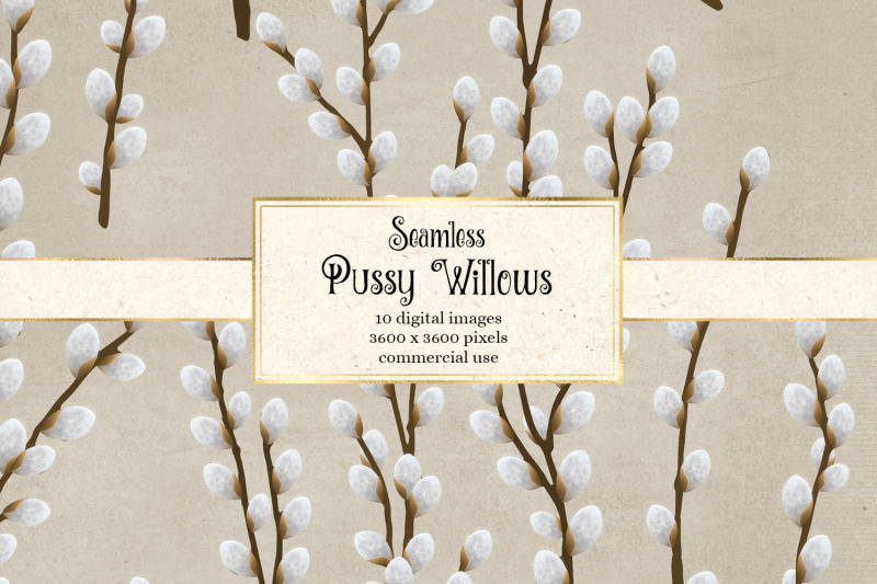 pussy-willow-digital-paper