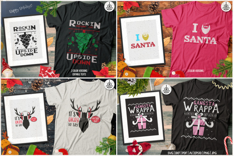 christmas-t-shirt-designs-retro-bundle-xmas-tees-svg-file